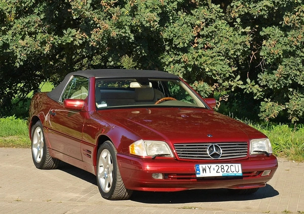 Mercedes-Benz SL cena 80000 przebieg: 115000, rok produkcji 1997 z Warszawa małe 781